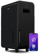 Klarstein DryFy Connect 70 odvlhčovač vzduchu, 70 l / deň, do 90 m², WiFi, ovládanie pomocou aplikácie, 8 L nádrž na vodu