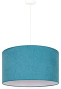 Duolla - Luster na lanku BRISTOL 1xE27/40W/230V pr. 45 cm tyrkysová