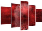 Obraz - Mesiac na hladine (150x105 cm)