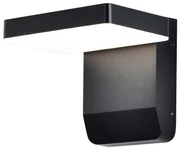 LED Solution Čierne fasádne LED svietidlo štvorcové 17W IP65 Farba svetla: Teplá biela 2944