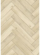 Mexen Calera vinylové panely jodeľka 635 x 127 mm SPC 6,5 mm, podklad IPEX 1,5 mm, 4 V-Fuga, Dąb - F1168-0635-127-505-4V1-01