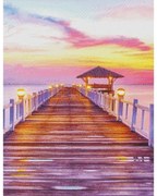 5259_4 NORIMPEX 5D Diamantová mozaika - Pokojný prístav