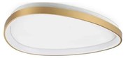 Ideal Lux - LED Stm stropné svietidlo GEMINI LED/28W/230V pr. 61 cm CRI 90 zlatá
