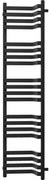 Mexen Loop, kúpeľňový radiátor 1600 x 375 mm, 837 W, čierna, W129-1600-350-00-70