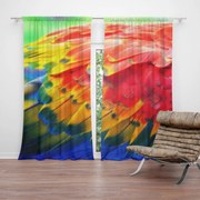 Sablio Záves Farebné perie 2: 2 ks 140x250 cm