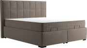 XXXLutz ČALÚNENÁ POSTEĽ, 180/200 cm, taupe Blanar - Postele - 002648007001