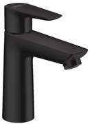 Hansgrohe Talis E, umývadlová batéria 110 s odtokovou súpravou s ťahadlom, čierna matná, HAN-71710670