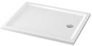 Cersanit TAKO sprchová vanička 100x80x4 cm, obdĺžniková, biela, S204-019