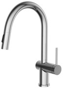 Gamma ANA, kuchynská batéria s 2-funčným výtokom, chrómová, GMA-BANA-CH