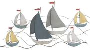 Nástenná dekorácia Mauro Ferretti Sea, 114,5 × 62,5 cm