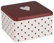 Ib Laursen Plechová dóza Hearts Square