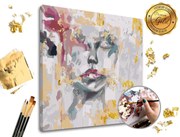 Maľovanie podľa čísel PREMIUM GOLD – Zabudnutá