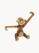 Dekorácia z tíkového dreva Monkey, V 10 cm