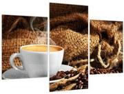 Obraz - Šálka kávy (90x60 cm)