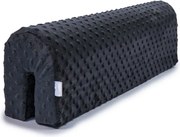 Chránič na detskú posteľ MINKY 80 cm - čierny