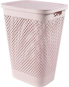 Curver Kôš na špinavú bielizeň Pure 55 l, ružová