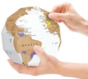 Stieracia mapa 3D glóbus puzzle