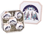 Papierové vianočné gule v súprave 5 ks ø 7,5 cm Magi Memory – Casa Selección