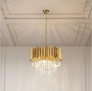 Brilagi - Luster na reťazi CRISTAL 5xE14/40W/230V pr. 45 cm