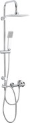 Sprchový systém Multi s pákovou batériou chróm MULTIPIPEHBAT