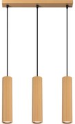 Sollux SL.1556 - Luster na lanku KARBON 3xGU10/10W/230V zlatá