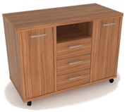 Kontajner Visio 105 x 50 cm, orech