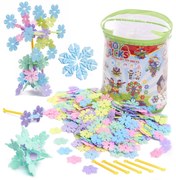 Konštrukčná kreatívna sada 700 kusov SNOWFLAKE