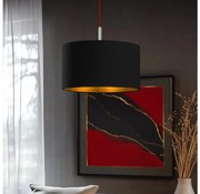 Eglo - LED  Luster na lanku TUNJA 1xE27/60W/230V čierna EG32516Q