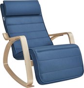 Hojdacie kreslo SONGMICS LYY010Q01 - modré