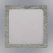 LED panelový blok 6 W 4200 K štvorcový chróm