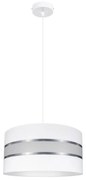 Luster na lanku CORAL 1xE27/60W/230V biela