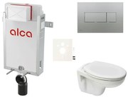 Cenovo zvýhodnený závesný WC set Alca na zamurovanie + WC Ceramia S-Line Pre SIKOAP6