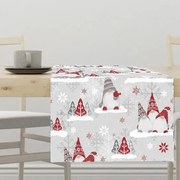 Vianočný obrus Škriatkovia-červený Veľkosť: 40x40 cm