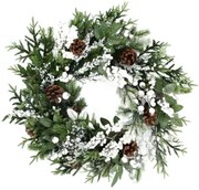 Veniec FARILA biely / zelený 710117