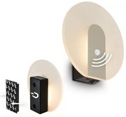 Briloner 3889012 - LED dobíjateľné nástenné svietidlo so senzorom TARO LED/2,5W/5V 1800 mAh matné