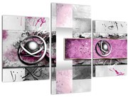 Obraz abstrakcie (90x60 cm)