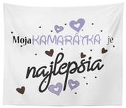 Sablio Deka Moja kamarátka je najlepšia: 150x120 cm