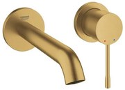 Umývadlová batéria GROHE Essence New bez podomietkového telesa Brushed Cool Sunrise 19408GN1