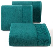 BAVLNENÝ UTERÁK DAFNE4 50X90 CM TYRKYSOVÁ