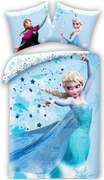 Posteľné obliečky Ľadové kráľovstvo – Frozen - motív Ľadová mágia - 100% bavlna - 70x90 cm + 140x200 cm