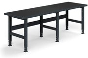 Dielenský stôl TRUST, 2500x760mm, 300 kg, s ochrannou podložkou