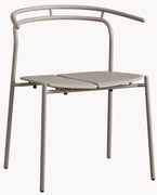 Kovová záhradná stolička Novo