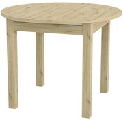 Skladací stôl Aurora 96/126x96cm dub artisan