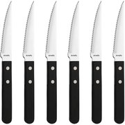 Amefa 6-dielna súprava steakových nožov Pizza