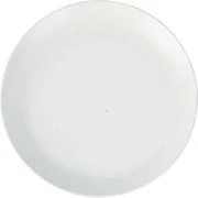 Kameninový dezertný tanier Stone, 21,5 cm, biela