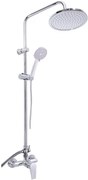 RAV SLEZÁK Colorado sprchový systém s držiakom sprchy a sprchovou hadicou chróm co182.0/7 CO182.07