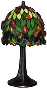 Jantarová lampa Tiffany 34*17Ø AMBER