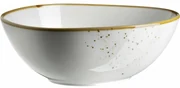 Mäser Oválna miska Pintar White hnedé bodky 22 x 19 cm, L