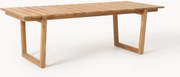 Záhradný jedálenský stôl z tíkového dreva Eiko, 229 x 100 cm