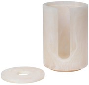 Ferm Living Zásobník na vatové tampóniky Mist Pearl